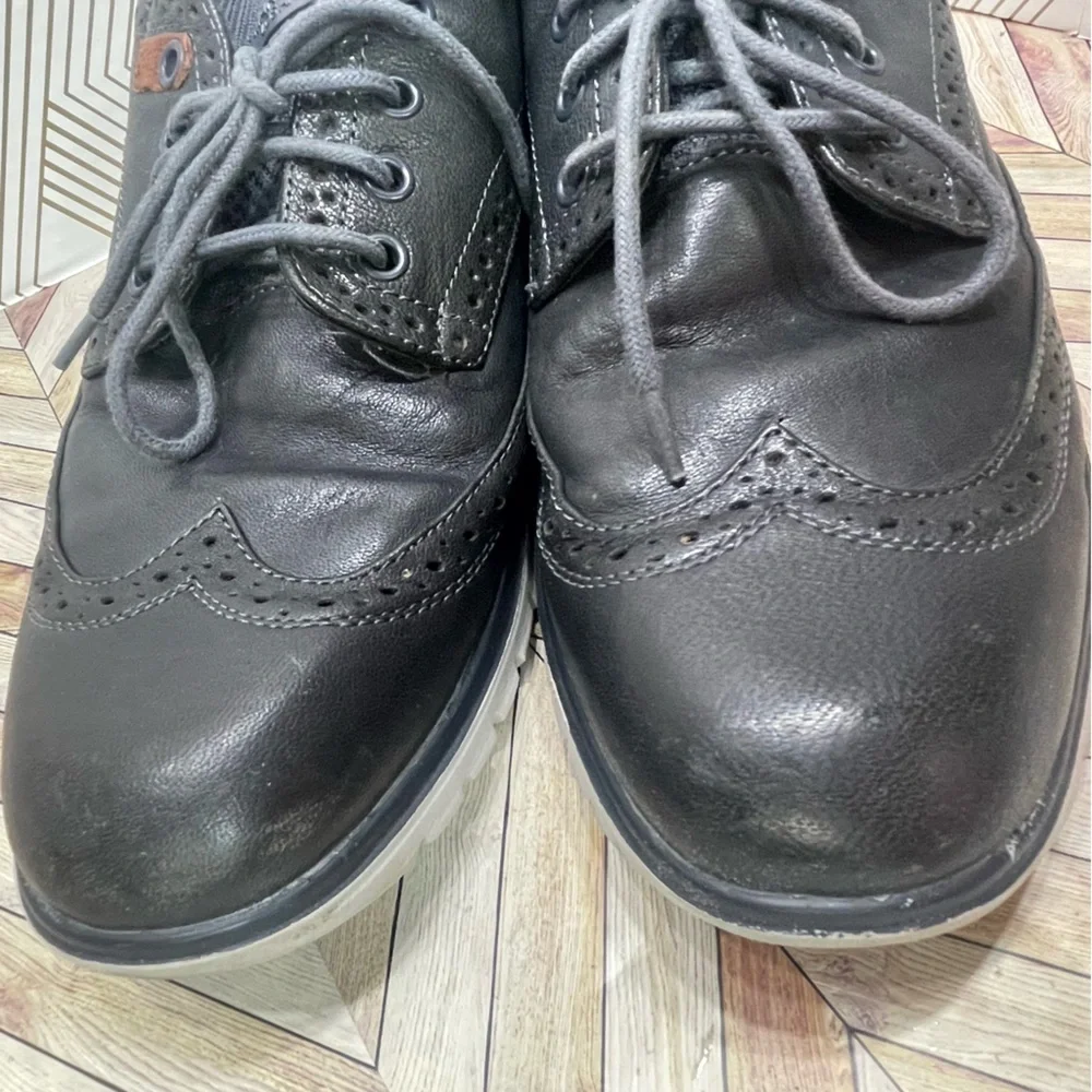 Mark Nason Men's Neo Casual Creswell Wingtip Oxford Size 10 Navy‎ S6